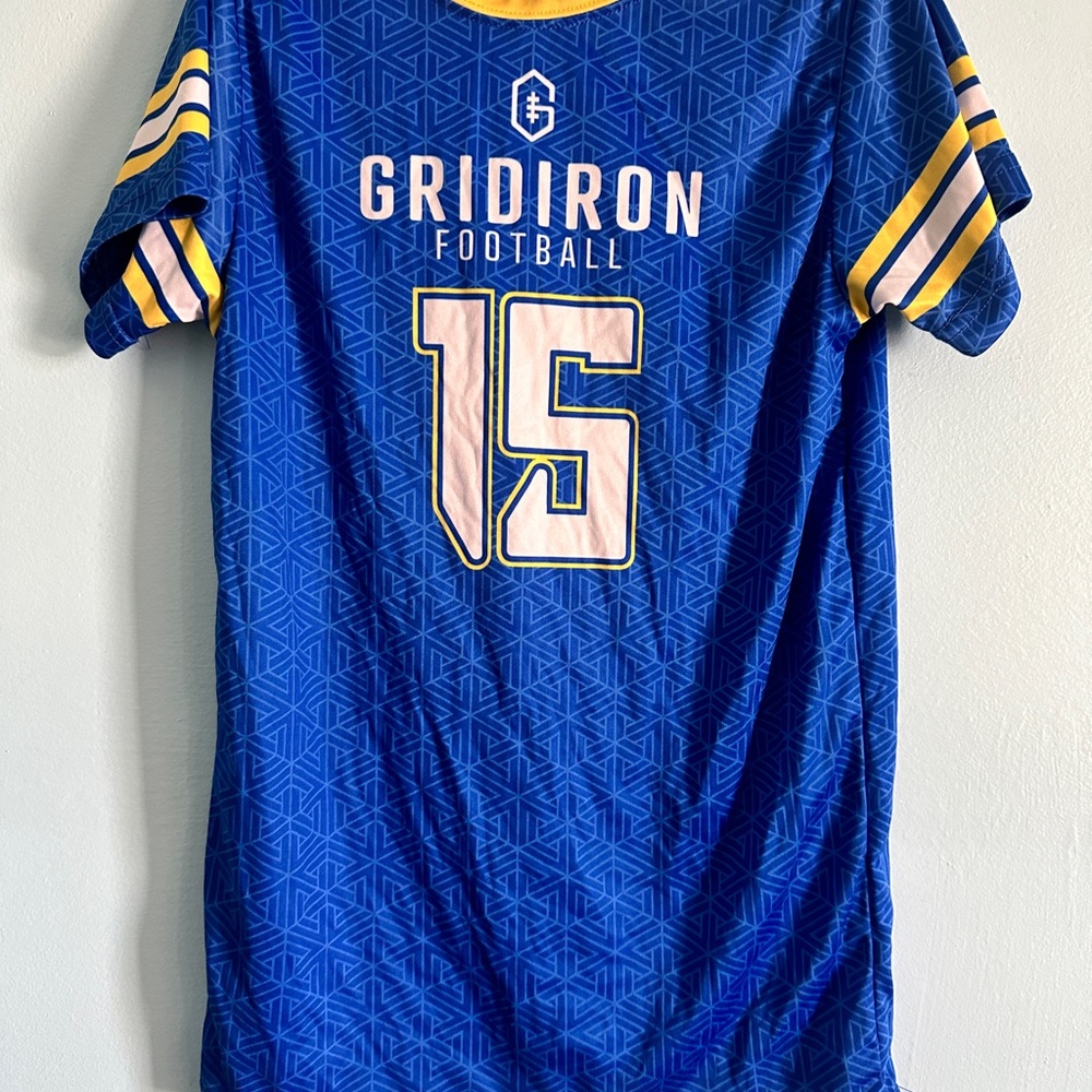 Kids Blue Football Jersey